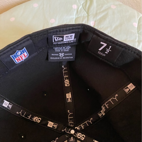 NWT New Era Pittsburgh Steelers NFL Breast Cancer Ribbon Hat size 7 1/2 - Picture 6 of 10